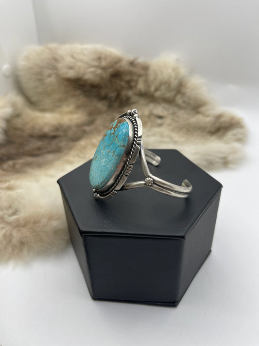 #8 Turquoise Oval Cuff