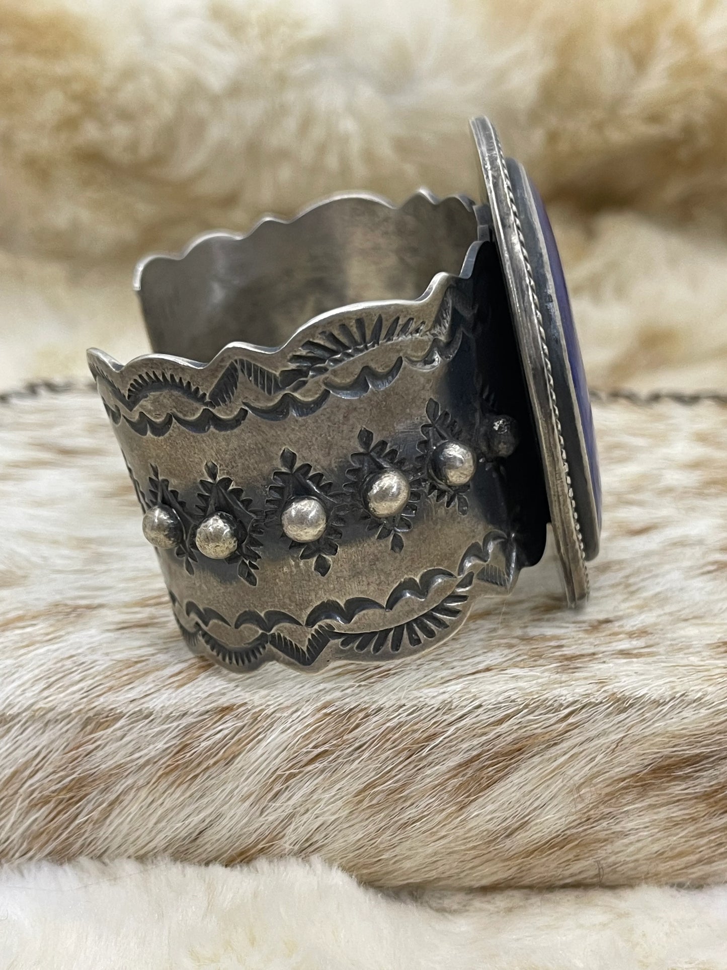 Lapis Lazuli Cuff