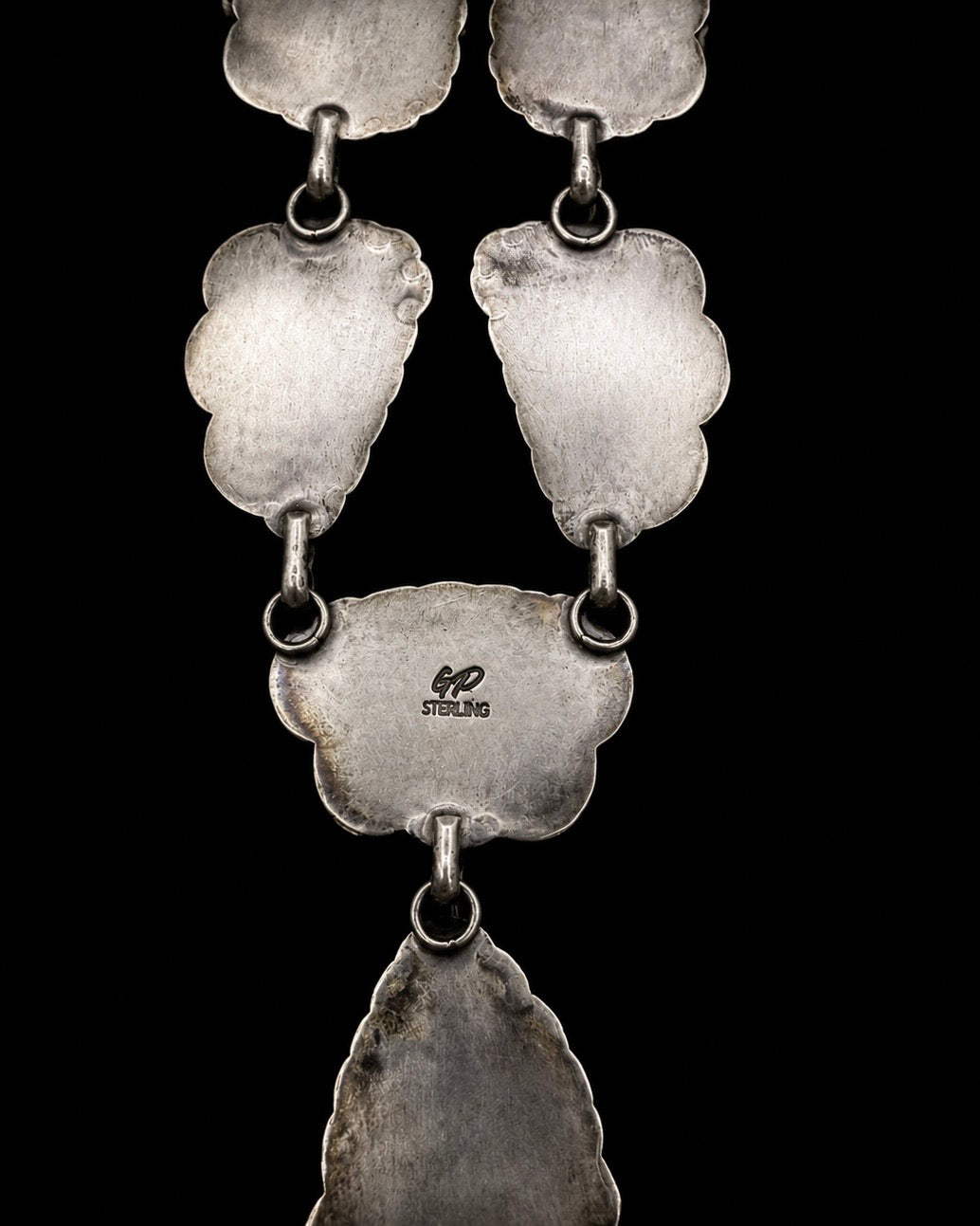 White Buffalo Lariat Necklace
