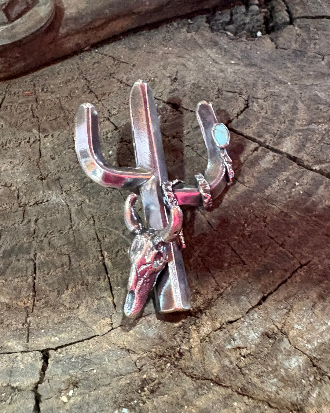 Buffalo Cactus Pendant