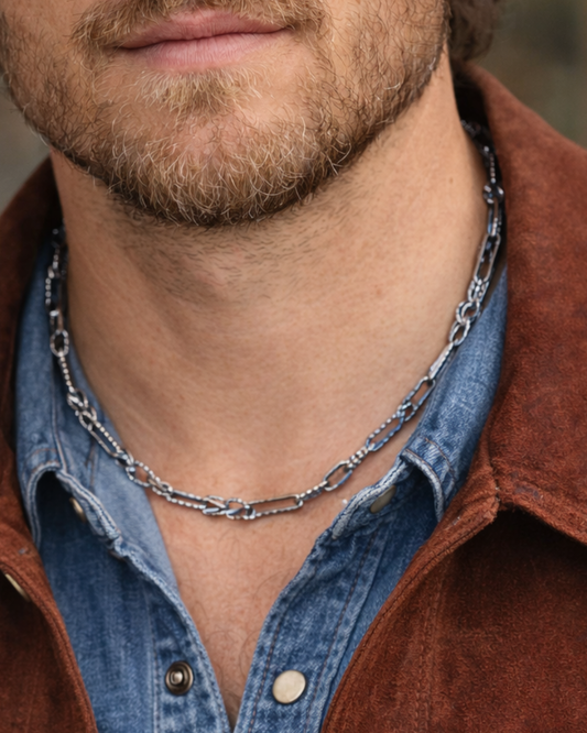 Bad Bronc Double-Link Chain · 23”