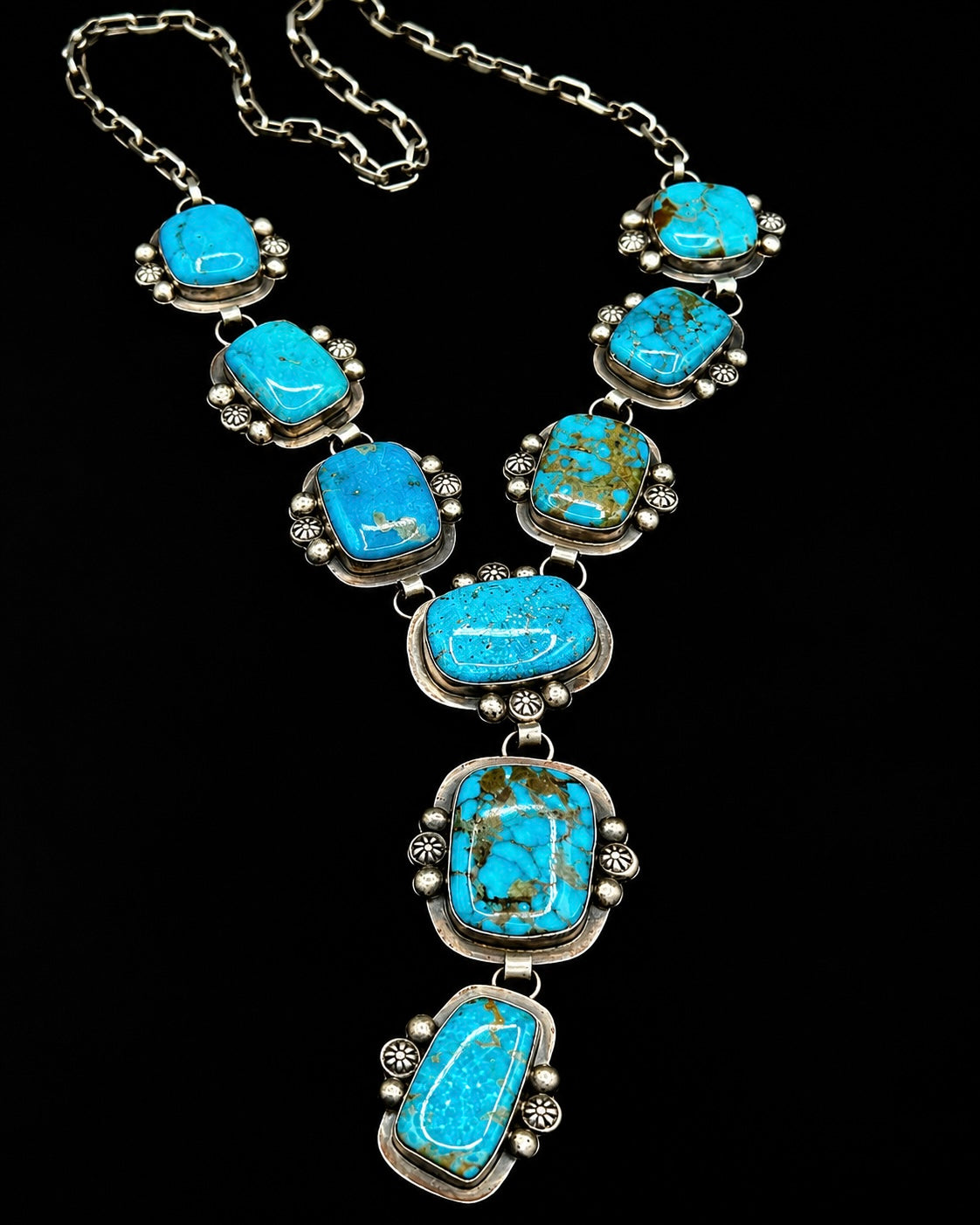 Kingman Turquoise Lariat