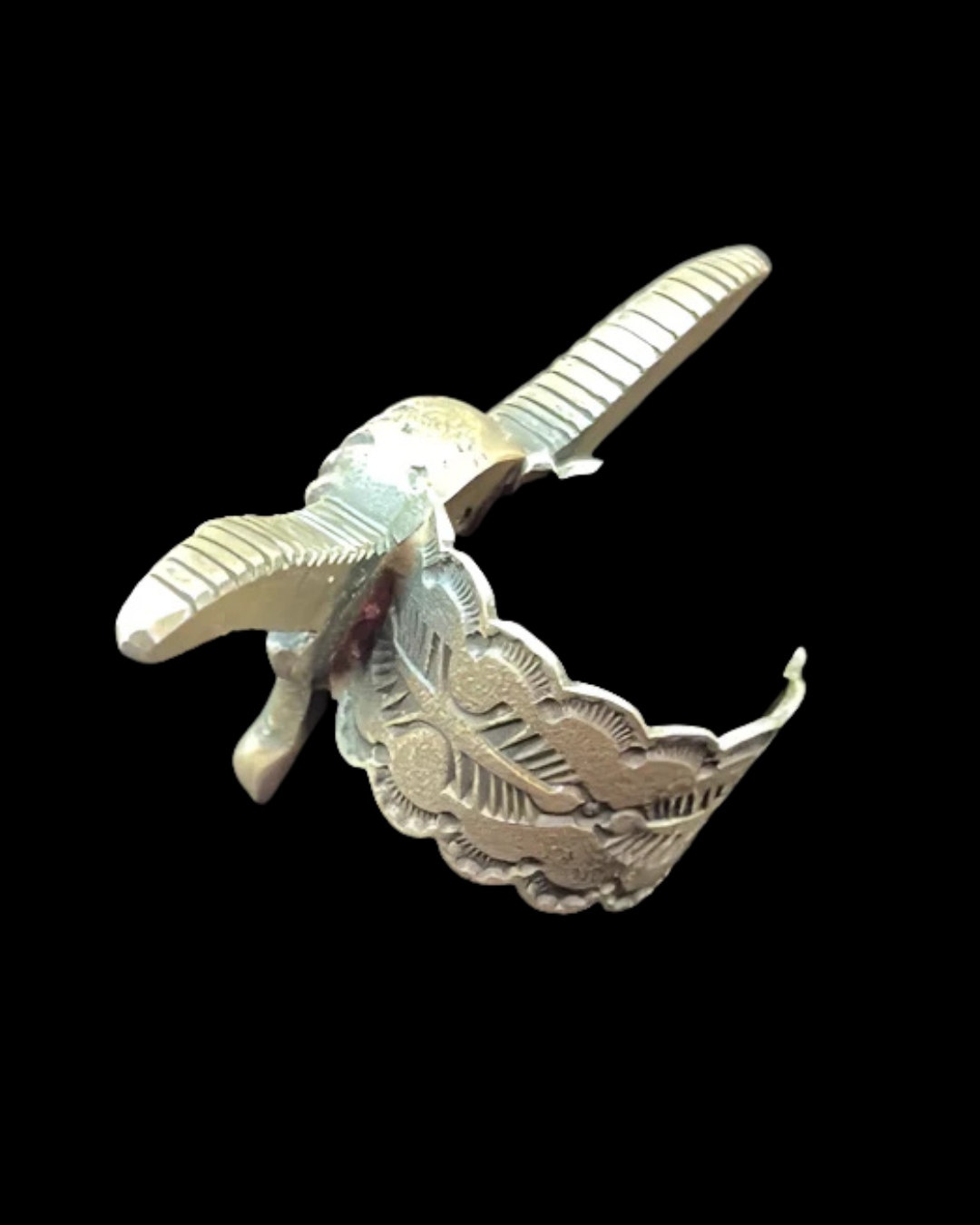 Sterling Silver Longhorn Ring