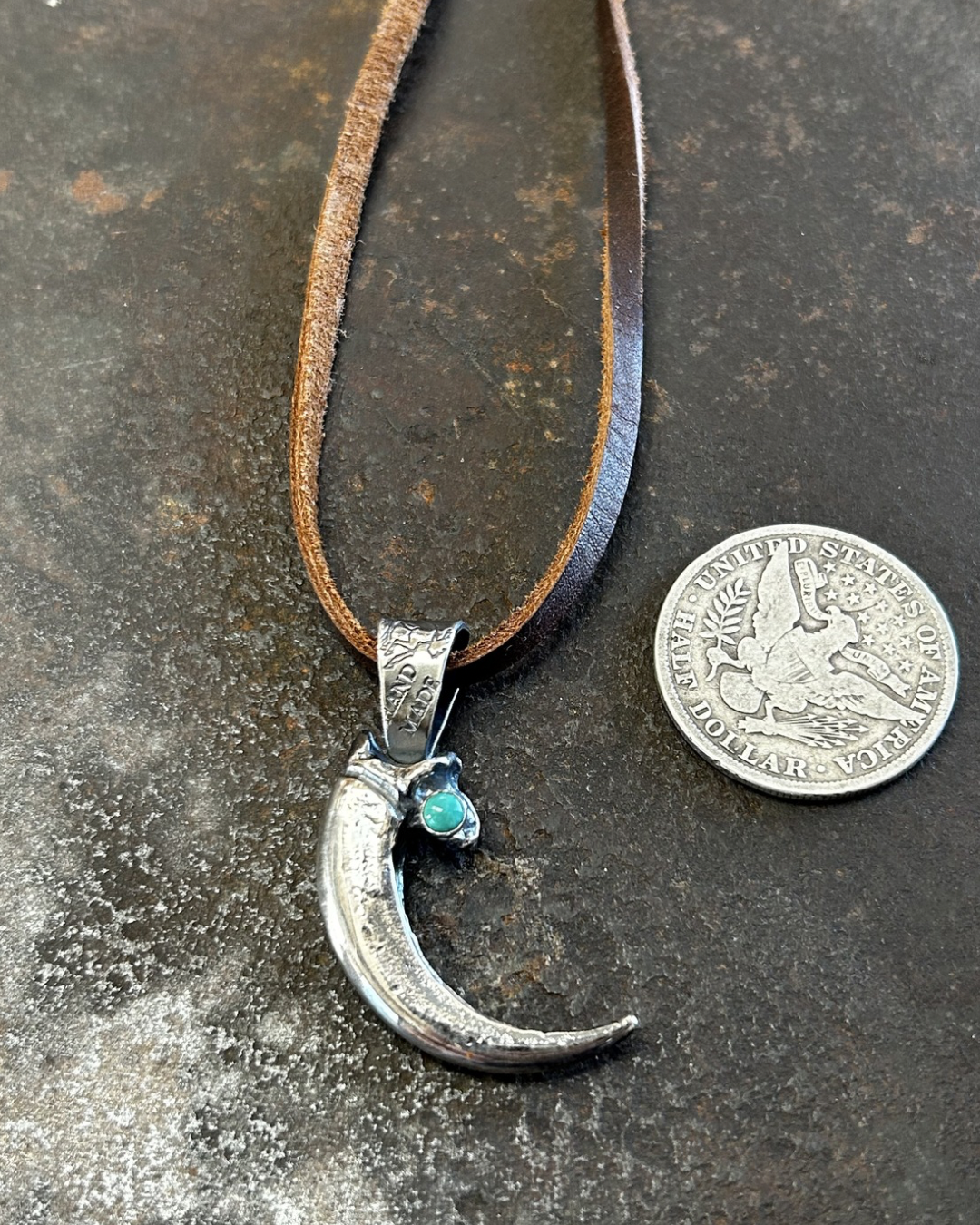 Silver Eagle Talon Pendant