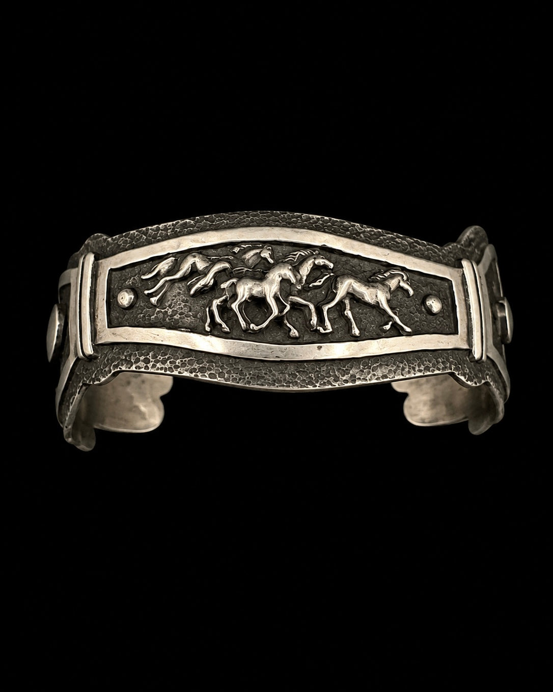 Sterling Silver Horse Bracelet