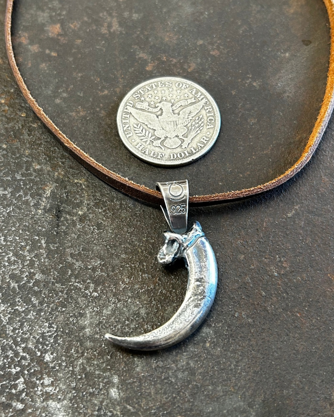 Silver Eagle Talon Pendant