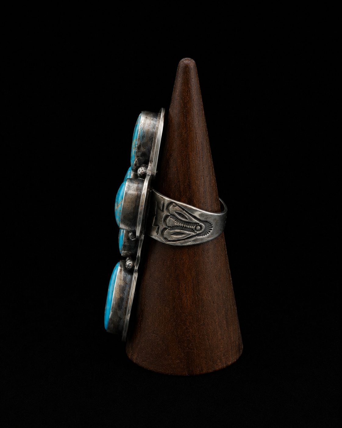 Sleeping Beauty Cross Ring