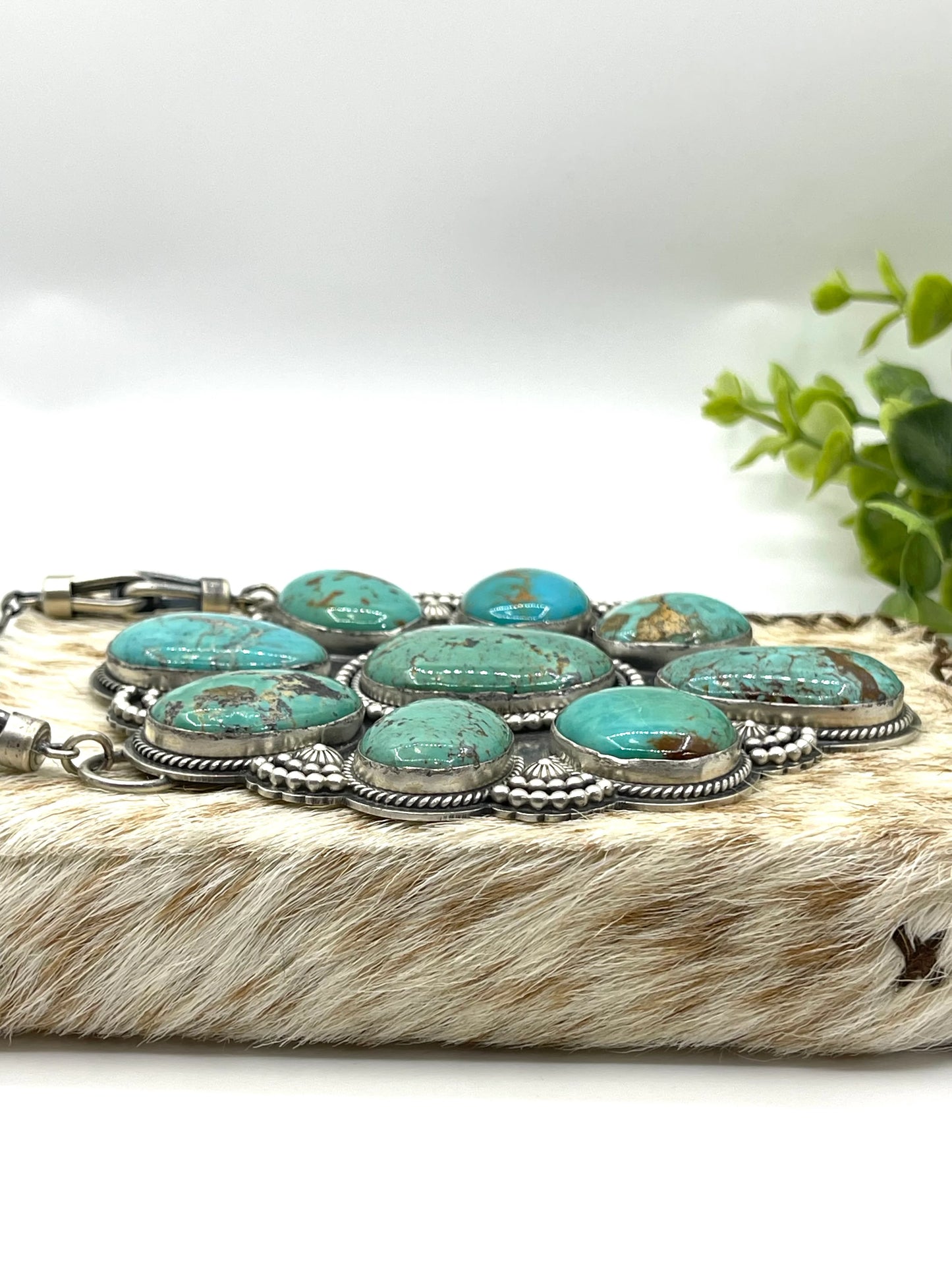 Kingman Cluster Statement Necklace