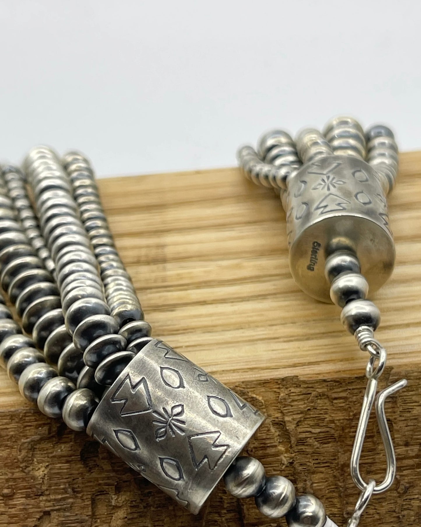 Five Strand Navajo Pearl Necklace