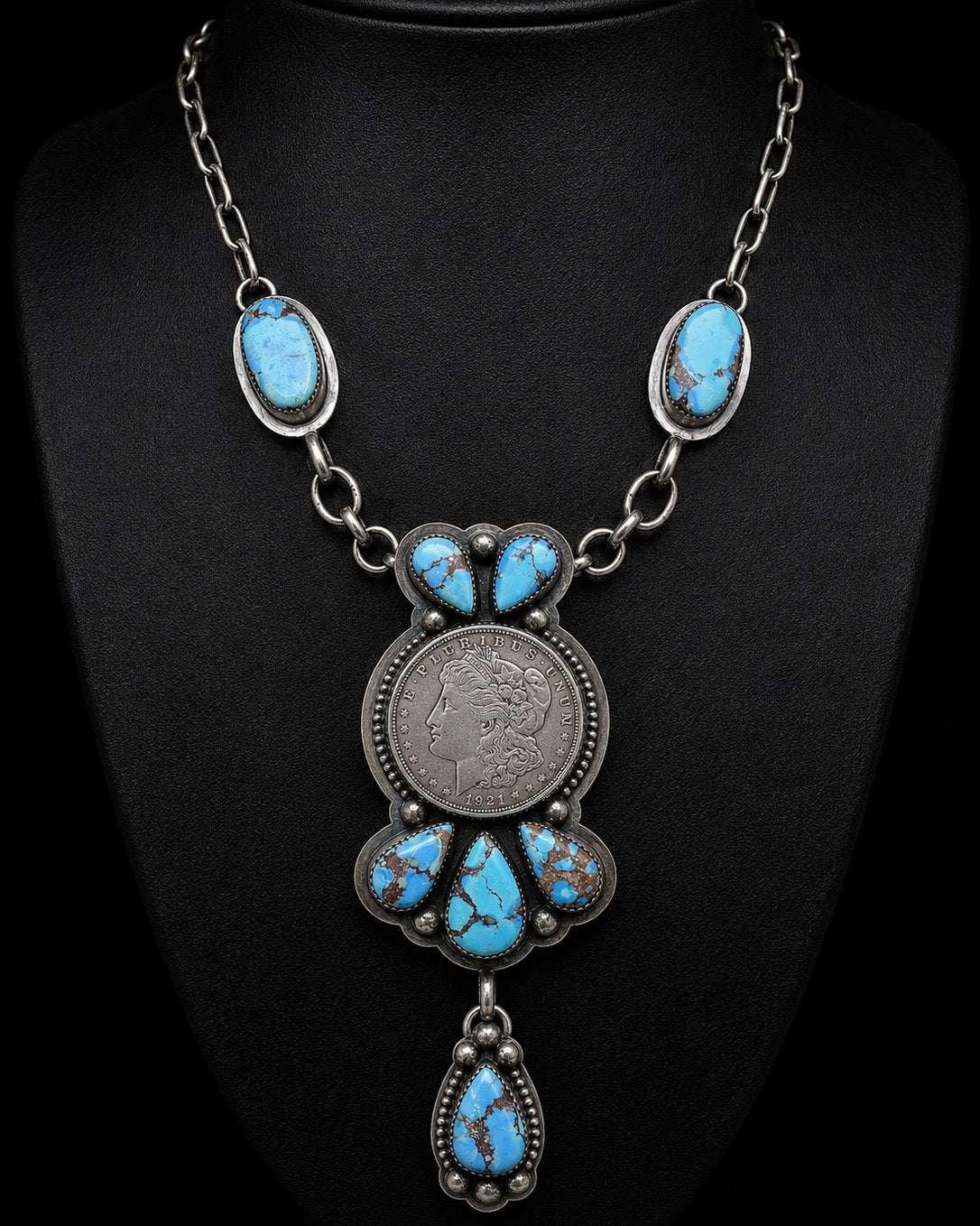 Golden Hills Morgan Dollar Necklace
