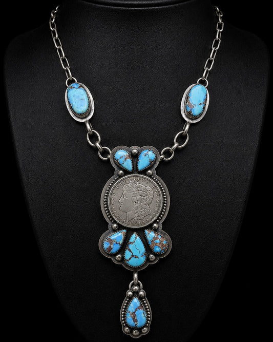 Golden Hills Morgan Dollar Necklace