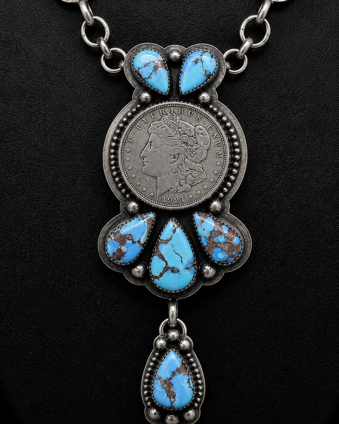 Golden Hills Morgan Dollar Necklace