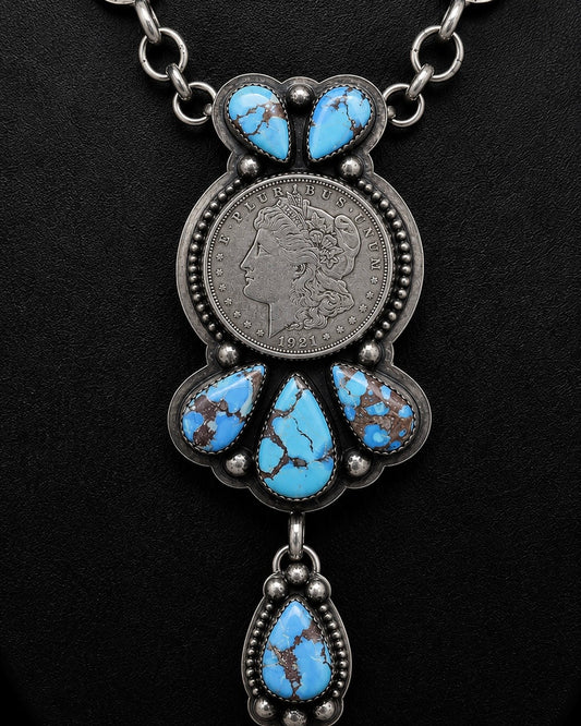 Golden Hills Morgan Dollar Necklace