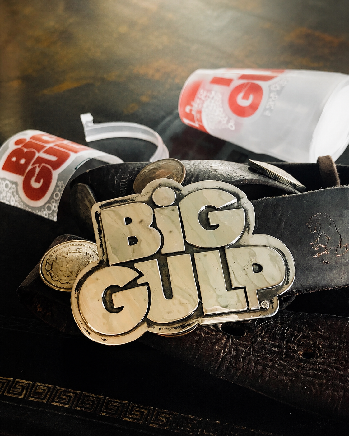 Big Gulp Belt Buckle