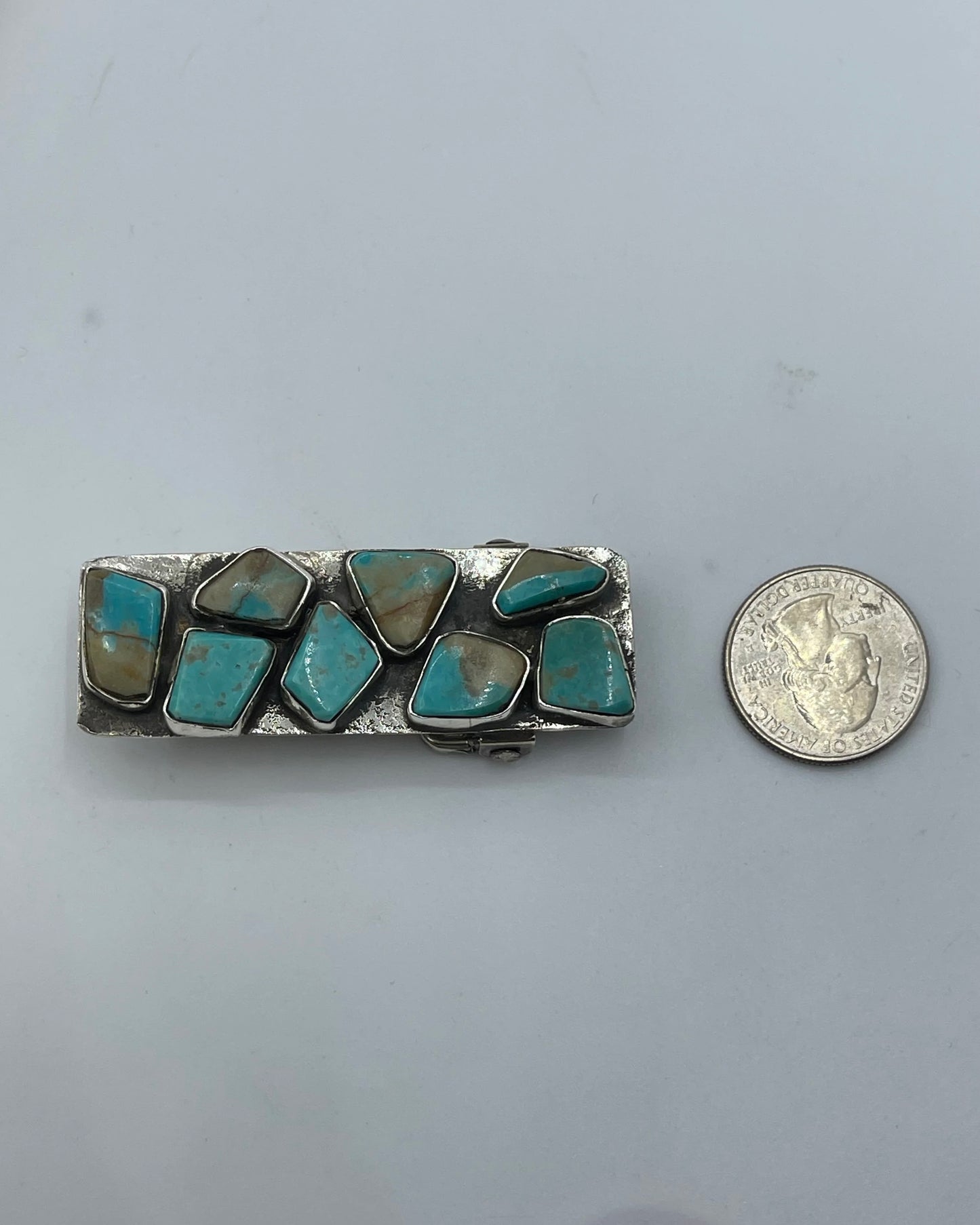 Kingman Turquoise Belt Buckle