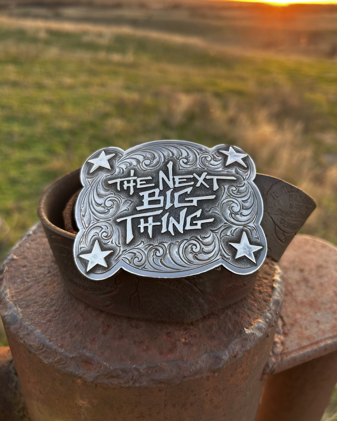 The Next Big Thing Belt Buckle — No.8559