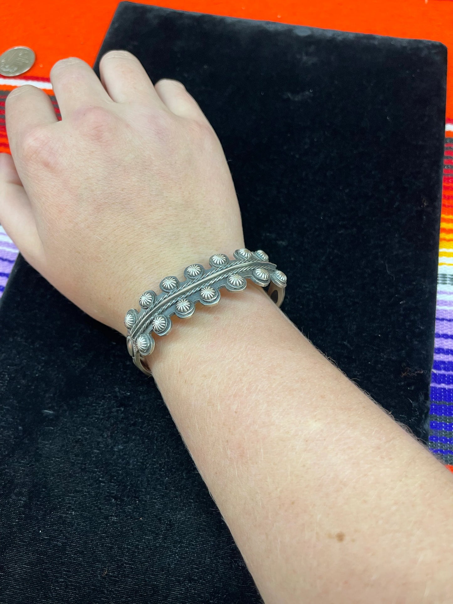 Sterling Scallop Cuff