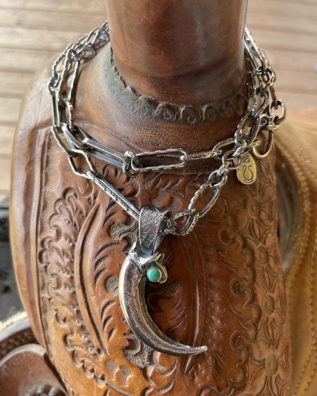 Silver Eagle Talon Pendant