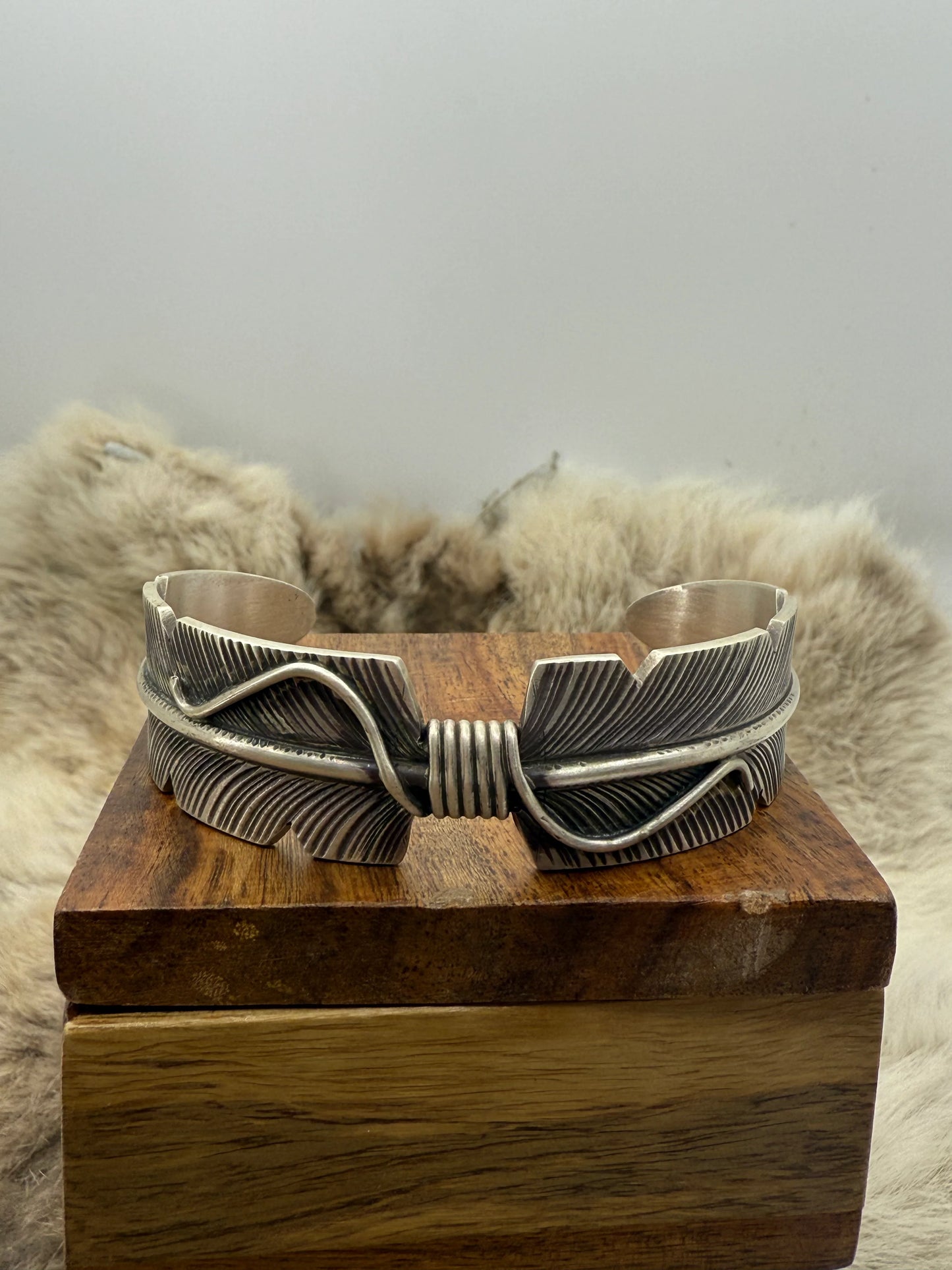 Feather Wrap Cuff