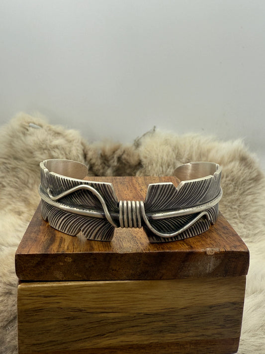 Feather Wrap Cuff