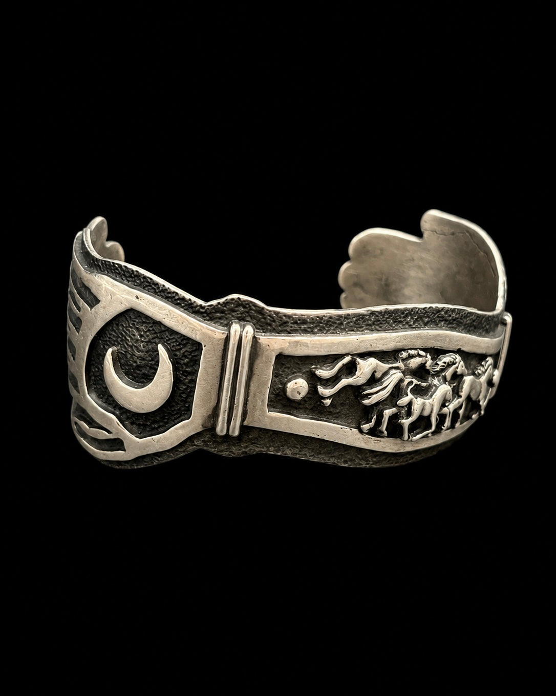 Sterling Silver Horse Bracelet