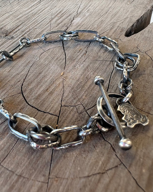 Bad Bronc 14 Gauge Cuff 9”