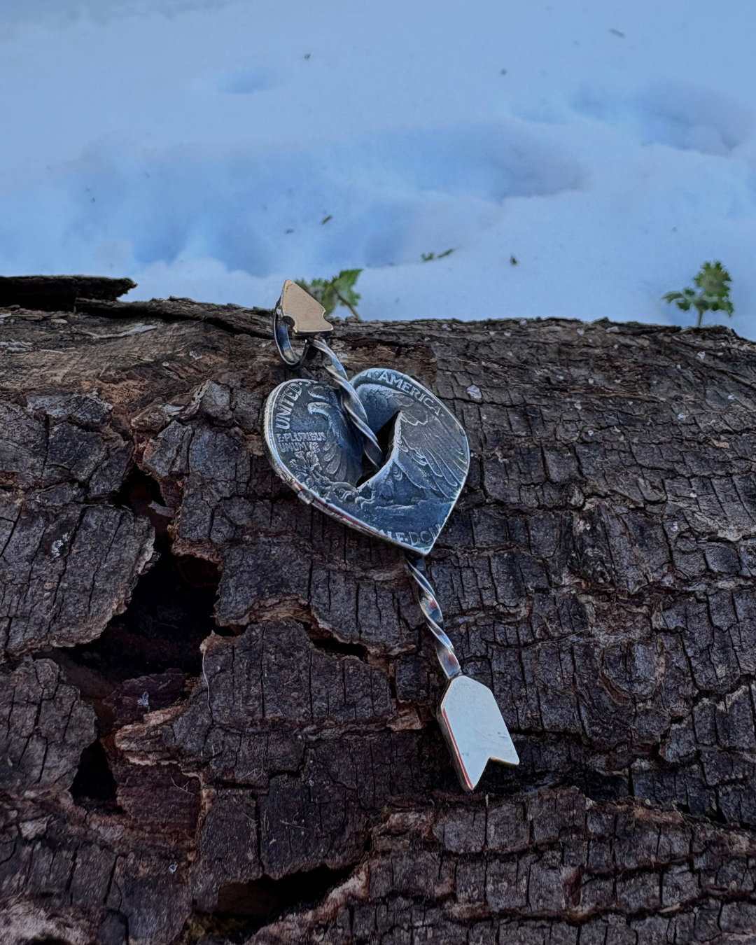 Heart Arrow Pendant