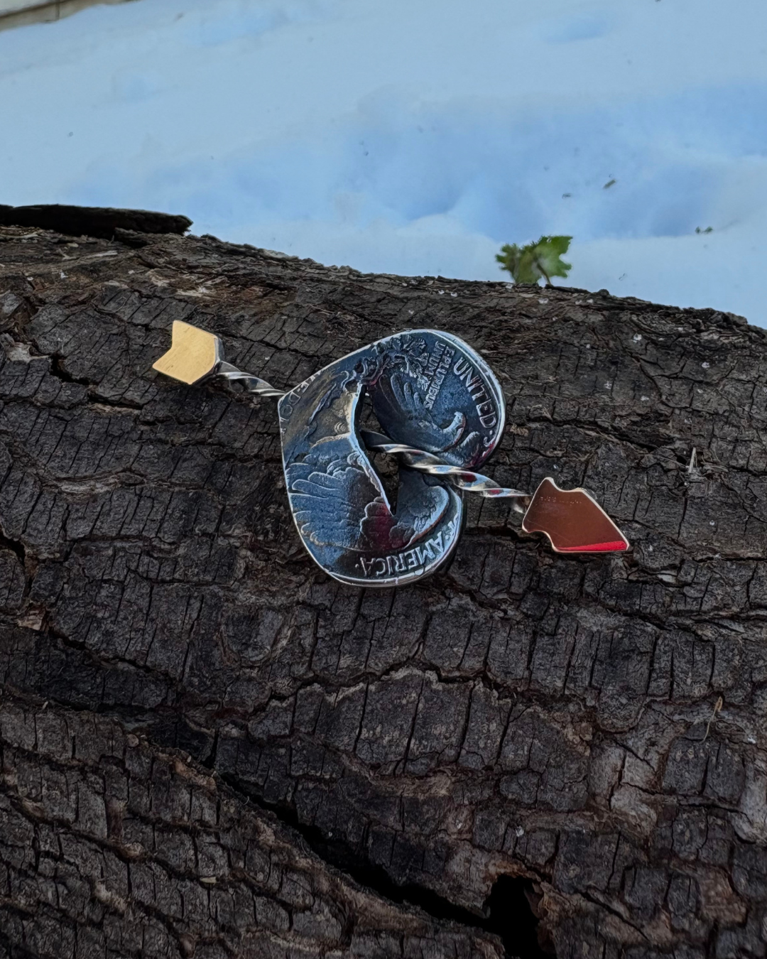 Heart Arrow Pendant