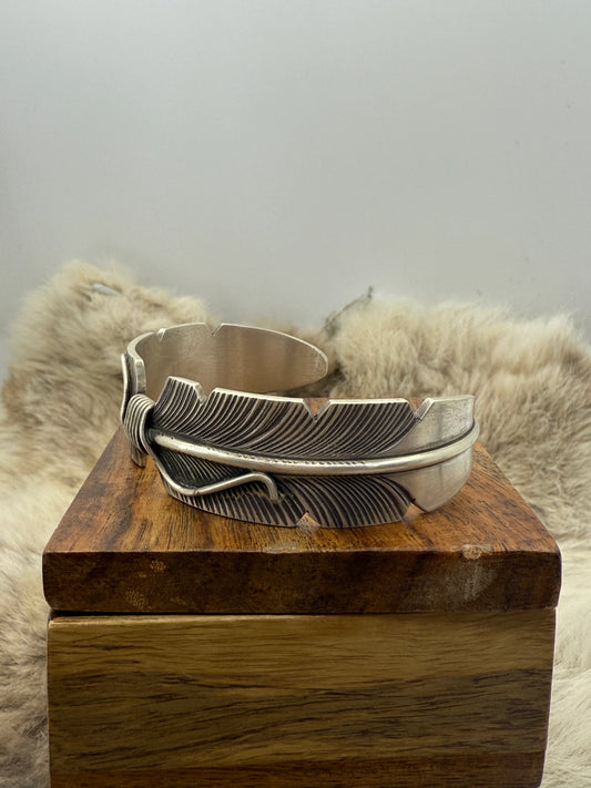 Feather Wrap Cuff