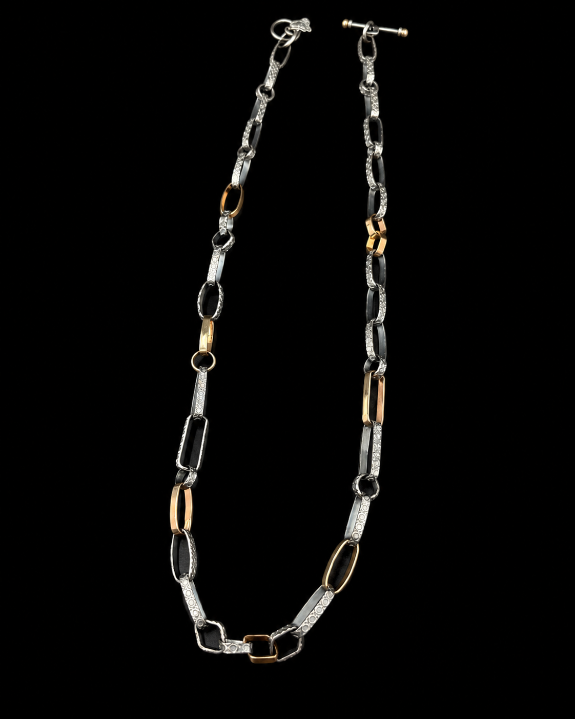 The Bad Bronc™ Chain with 14K Gold