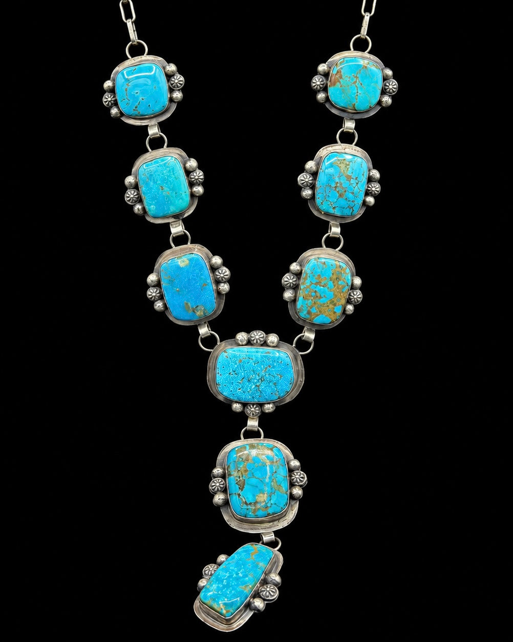 Kingman Turquoise Lariat