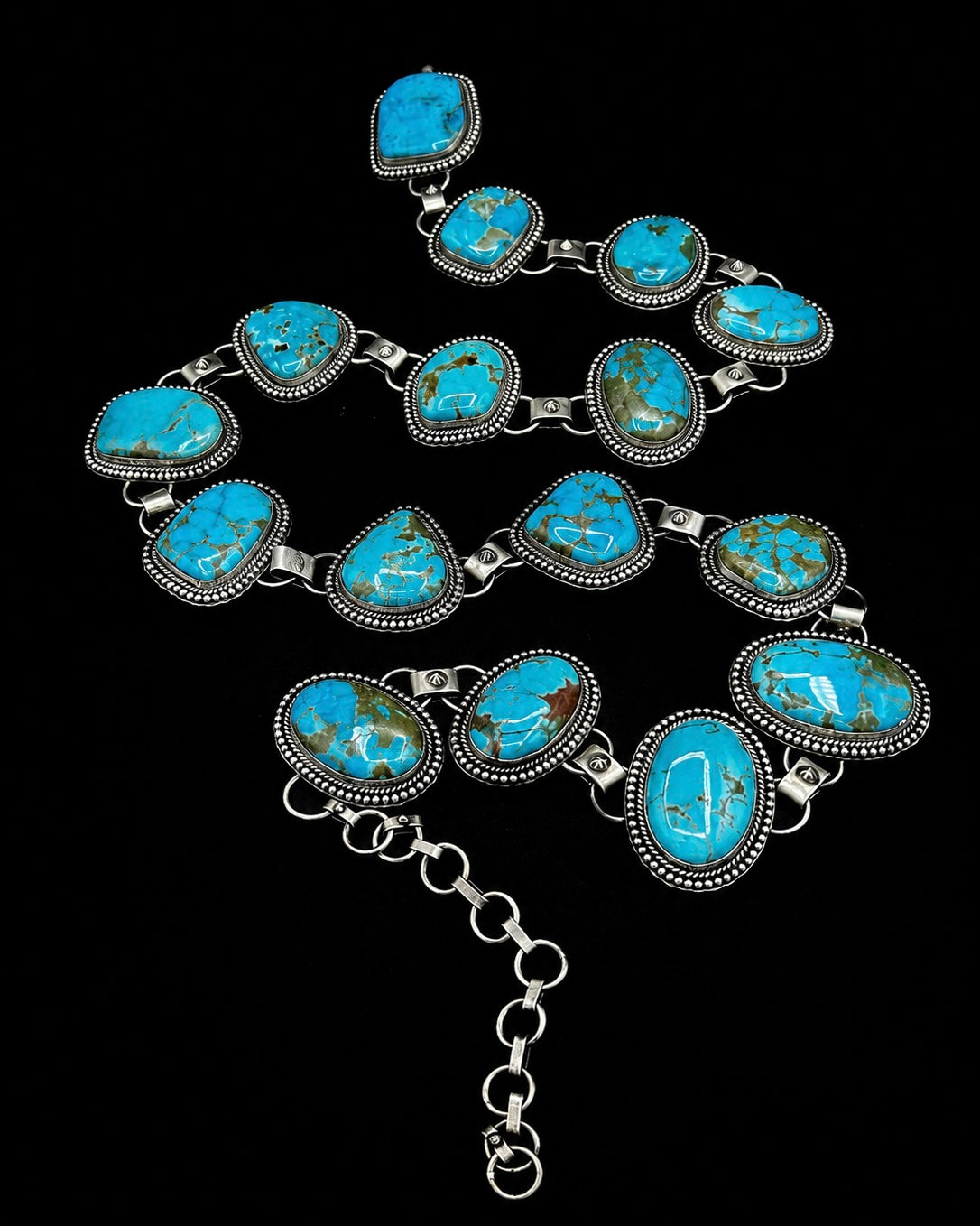 Kingman Turquoise Concho Belt