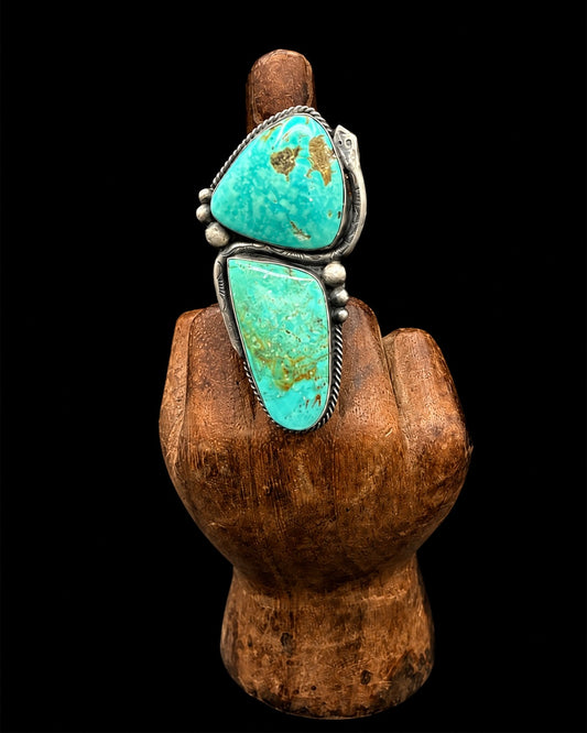 Adjustable Emerald Valley Turquoise Ring