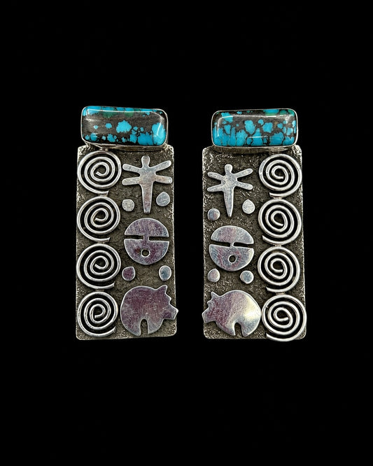Petroglyph Earrings