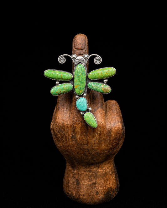 Adjustable Dragonfly Ring