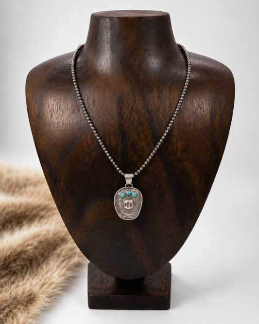 Cowboy Hat Pendant Necklace
