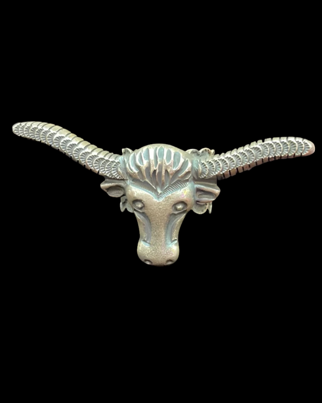 Sterling Silver Longhorn Ring