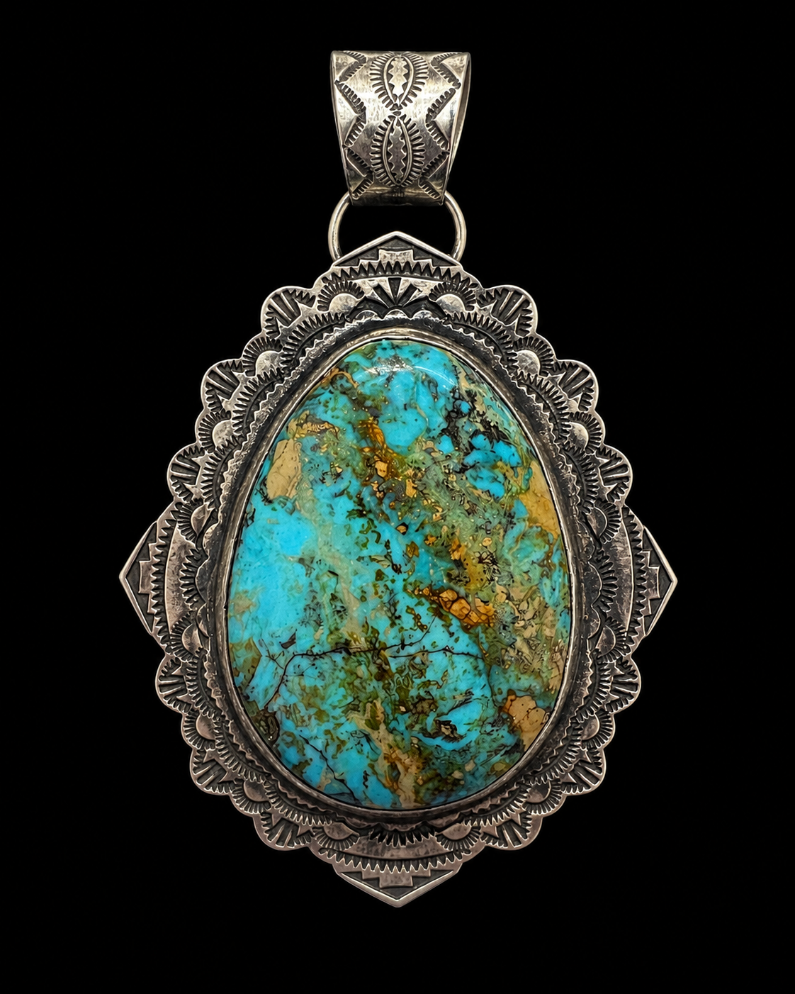 Kingman Turquoise Pendant