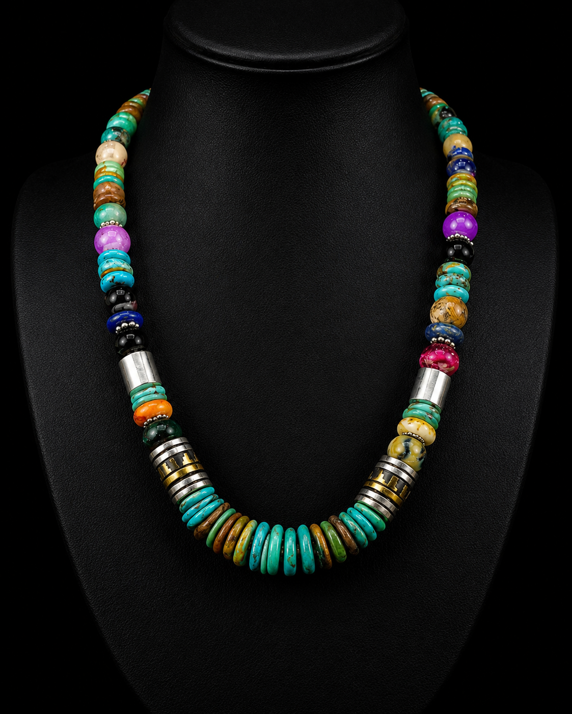 Multi Stone Necklace