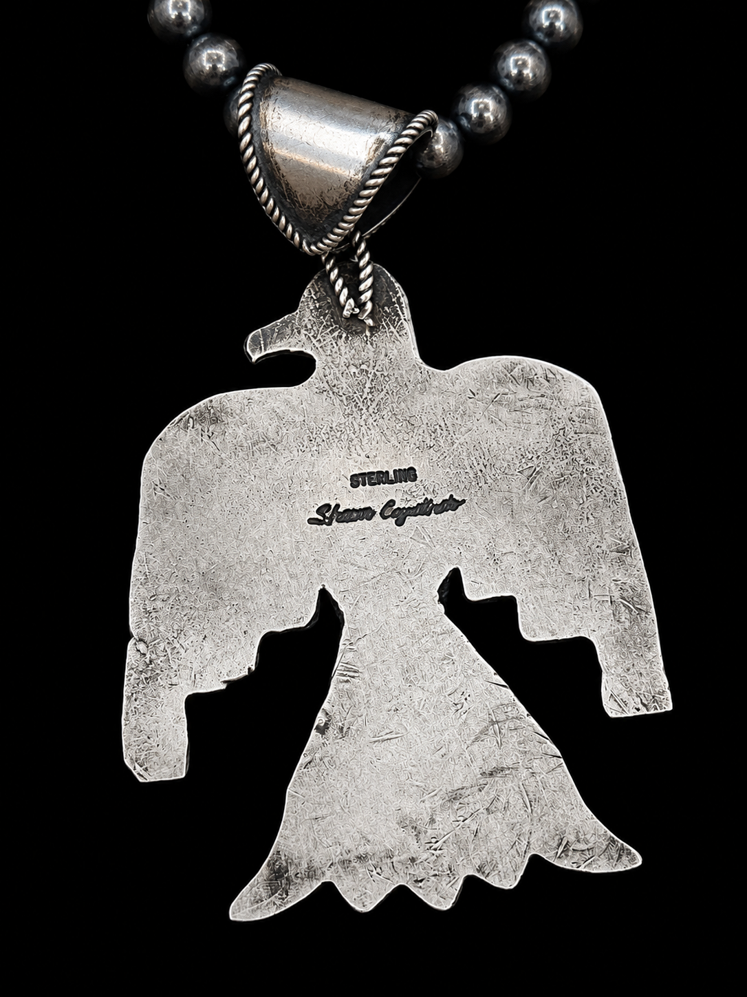 Spiny Oyster Thunderbird Necklace