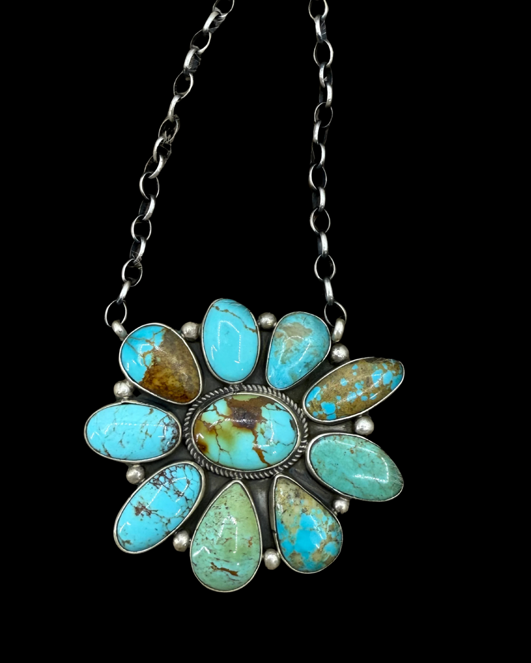 Large Kingman Cluster Necklace